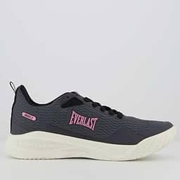 Tênis Everlast Range 3 Feminino Cinza e Rosa