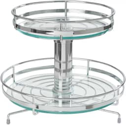 FRUTEIRA ELISA CROMADO COM VIDRO, SCHMITT