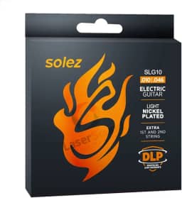 Encordoamento Guitarra 0,10 SLG10 Solez