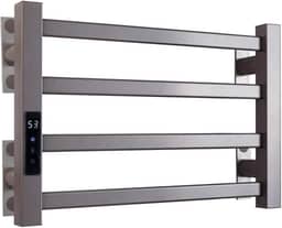 Toalheiro Elétrico 30x45 Térmico com Display Digital e Temporizador 110V (Cinza Escuro)