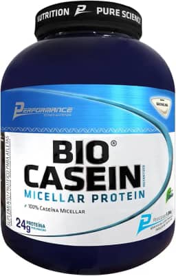 Caseína Micelar em Pó Bio Casein 1,8kg - Performance Nutrition (Baunilha)
