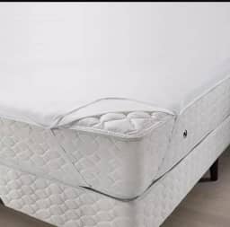 Protetor Capa Colchão Impermeável Silencioso Não Faz Barulho com Elástico (Solteiro)