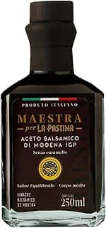 Maestra Aceto Balsamico di Modena IGP, Vinagre Balsâmico Italiano Premium, 250ml