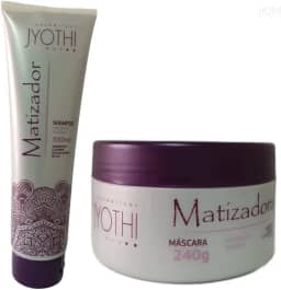 Kit Tratatamento Matizador Loiro Platinum Roxo Efeito Pérola Brilhante