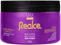 Soft Hair Máscara Realce Matizador Blond Platinado Softhair - 280G Blond Platinado