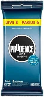 Prudence Preservativo Lubrificado Super Sensitive Leve 8 Pague 6