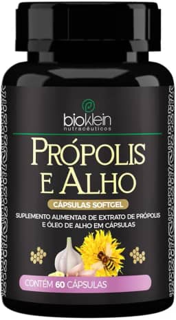 Própolis e Alho - 60 Cápsulas - Bioklein, Bioklein