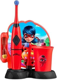 Escova Elétrica Rotacional Funny Brush Lady Bug Miraculous Multi Saúde - HC428