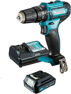 MAKITA PARAFUSADEIRA/FURADEIRA DE IMPACTO A BATERIA 12V CXT HP333DWYX3 COM CARREGADOR