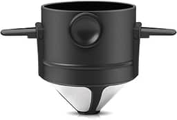 Mini Filtro Coador de Café Premium Individual Portátil Reutilizável Sustentável Ideal Para Viagens Trilhas Escritório