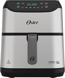 Fritadeira Digital Inox Oster 5L com Painel Touch 220V