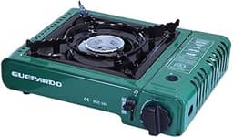 Guepardo, Fogareiro Horizontal New Duppio Acompanha Maleta Para Transporte Com Acendimento Automático e Regulador de Intensidade da chama, Economico e Versátil