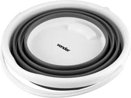 Balde dobrável, 10 litros, Vonder.