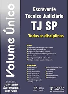 Escrevente Tecnico Judiciario Tj-sp Todas As Disci