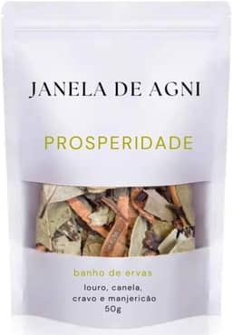 Banho de ervas Prosperidade 50g Janela de Agni