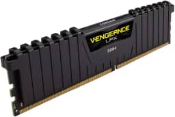 Memória DDR4 16GB PC3200 Vengeance LPX Preto CMK16GX4M1E3200C16 CORSAIR Memória CORSAIR DDR4 16GB 1X16GB PC 3200 Vengeance LPX Preto CMK16GX4M1E3200C16