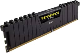 Memória DDR4 16GB PC3200 Vengeance LPX Preto CMK16GX4M1E3200C16 CORSAIR Memória CORSAIR DDR4 16GB 1X16GB PC 3200 Vengeance LPX Preto CMK16GX4M1E3200C16