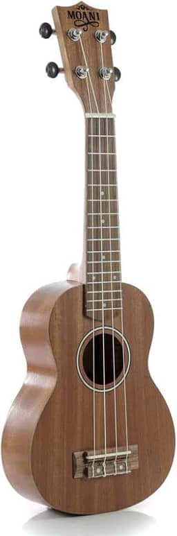 Ukulele Concerto Moani Kamua 23" Sapele Natural Frosted UK05-NS-23