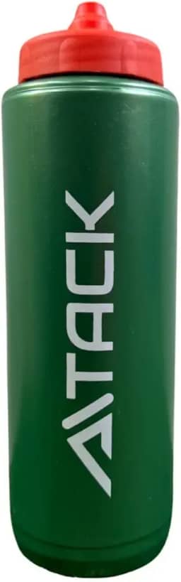 Garrafa Squeeze Esportiva 1L com Tampa Automática Antivazamento – Ideal para Academia, Corrida e Ciclismo (Verde)