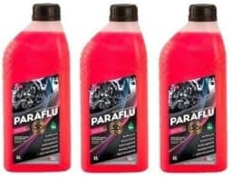 Aditivo Radiador Paraflu Rosa de 1 Litro Original 3 Unidades