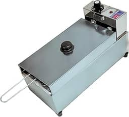 Fritadeira Elétrica Industrial Cuba 3L com Tampa 110v