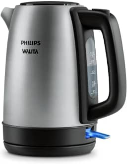 Chaleira Série 3000 Inox Philips Walita 1200W, 2 anos de garantia, 127v - HD9350/90