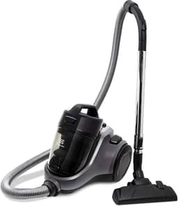 Aspirador de pó sem saco Electrolux easybox maior potencia 1600W silencioso compacto bocal estofados cabo retratil controle velocidade EAS30 cinza preto 127v