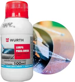 Aditivo para limpador de parabrisa 100ml fluído líquido limpeza esguicho reservatório de água para limpeza para-brisa