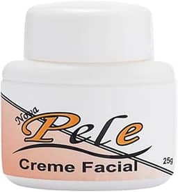 Creme Facial Anti-Idade e Clareador de Manchas | Tratamento para Melasma, Acne, Rugas e Olheiras | Com Colágeno e Elastina para Efeito Lifting | Uso Noturno 25g