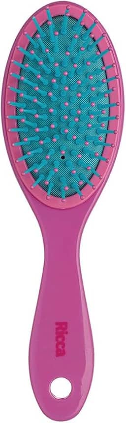 Ricca_ Escova de Cabelo Oval- Cores Sortidas