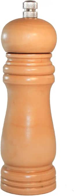 Moedor De Pimenta 26cm Em Inox E Madeira - Mecanismo De Moagem Ajustável, Permitindo Diferentes Níveis De Granulação - Wincy - CLA0621