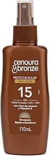 Cenoura e Bronze Óleo Protetor Solar Spray Fps15