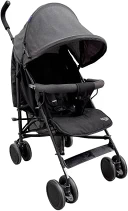 Cosco Kids, Carrinho de Bebê Hobby, Preto Mescla