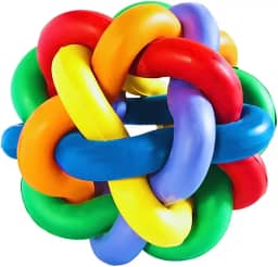 Chalesco Bola Multicor para Cães