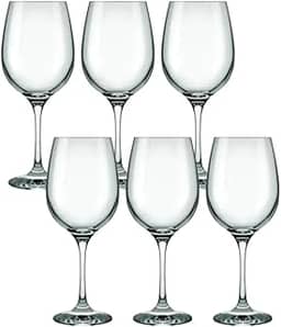 Jogo Taças, Barone, 6 Peças, 490ml, Incolor, Nadir