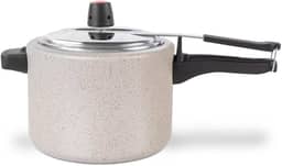 Brinox - Panela de Pressão Antiaderente Ceramic Life 4,5L Vapt - Vanilla