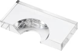 Localizador de bilhar acrílico para bolas de bilhar de 6 cm, marcador de posição de bola de sinuca, transparente