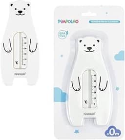 Termômetro Banheira Bebê Enxoval Analógico Temperatura Banho (Urso Polar)