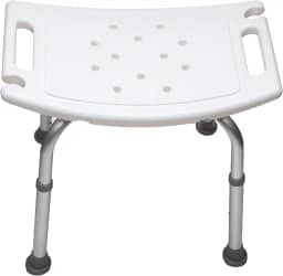 Banco ou cadeira de banho SEM encosto - Supermedy - BB, Bege
