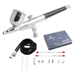 Vonder, Aerógrafo Com Acessórios, 13 Peças.