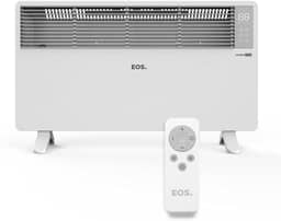 Aquecedor Elétrico EOS Comfort Heat com Painel Digital para Piso e Parede com Tecnologia Convector 1500W EAQ04 110V