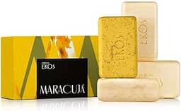 Sabonete em Barra Puro Vegetal Cremoso e Esfoliante Ekos Maracujá 4 un x 100g