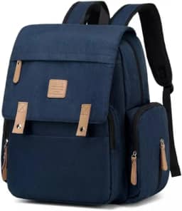 Bolsa Maternity Land modelo LUXURY Premium Azul Versão Atualizada