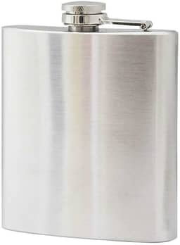 Porta whisky de aço cantil 8 oz 236ml CBRN01446 - Commerce Brasil