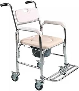 Cadeira de Banho Superlux Rodas De Aço Mba003Super