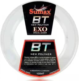 LINHA SUMAX ESPECIAL LEADER FLUORCARBONO EXO BT - 100M 0.35MM - 25LB