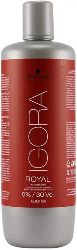 Igora Royal Água Oxigenada 1 Litro - 30 Volumes (9%)