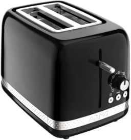 Torradeira Arno Soleil Marfim Preta, com 7 Níveis de Tostagem, Funções de Descongelar, Reaquecer e Parar, 220V