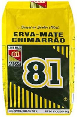 Erva Mate 81 Moída Grossa 1kg para Chimarrão