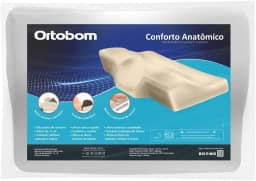 Travesseiro Nasa Cervical Conforto Anatômico Ortopédico - Ortobom